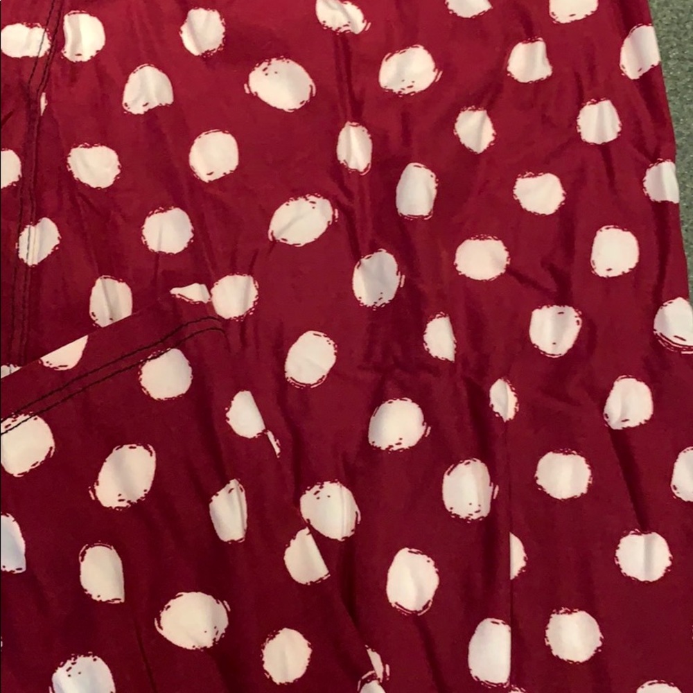 🔥New🔥 maroon/red Agnes and Dora leggings XL - Picture 4 of 4